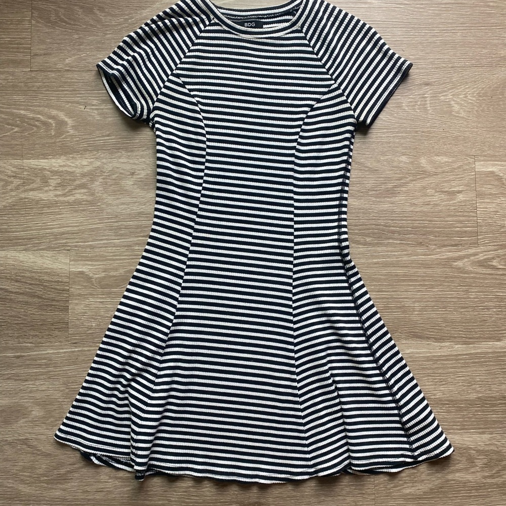 Classic striped dress